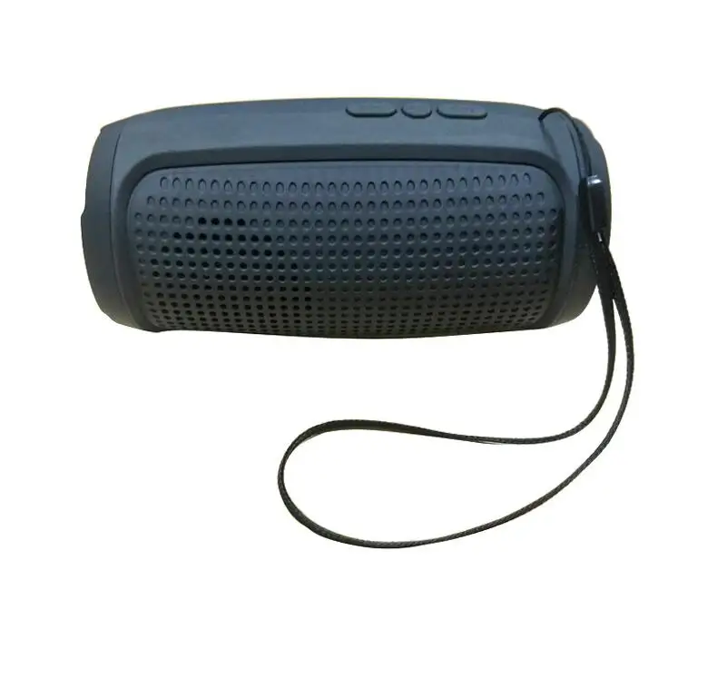 ABS new gift mini speaker wireless card U disk FM radio with lanyard FD-2 blutooth speaker active