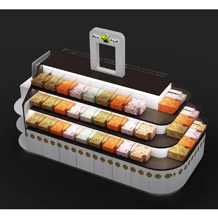 LUX Customized Hand Made Clear White Acrylic Donuts Stand Shelf Candy Display Holder For Shop Wedding Party