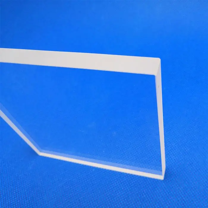 High quality high pressure polish quartz plate sheet polished