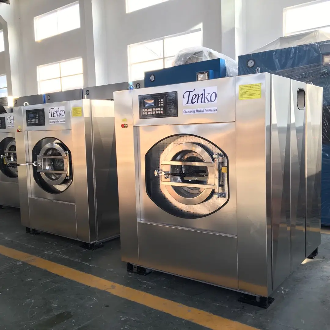 Industrial Laundry Washer Extractor 50kg 70kg 100kg 120kg Hotel Equipment Used Washing Machine Fully