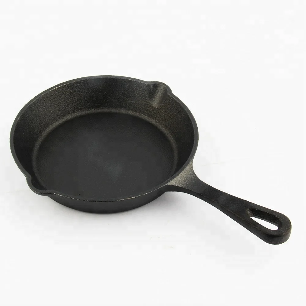 Heavy Duty Non-Stick Kitchen Cast Iron Skillet Cookware Use As Dutch Oven Frying Pan From 6inch - 10inch
