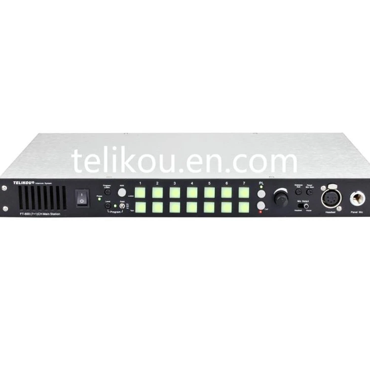 Telikou FT-800 4-проводной подходит для телевидения, связи, центры с коммутатор Талли свет проводной домофон