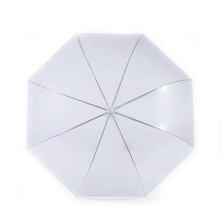 Clear Lace Disposable Dome Bubble Transparent Umbrella Cheap Light