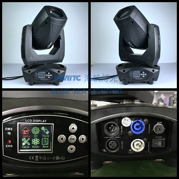 W-200 Pro dj bar stage dmx 200w led beam spot wash 3in1 moving head light