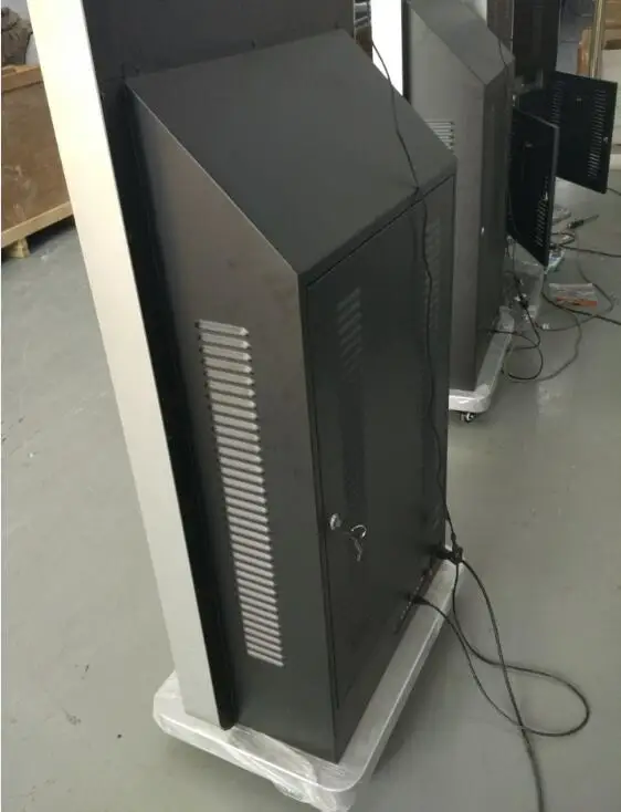 42 inch Windows system floor stand photobooth LCD digital signage