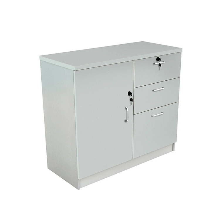 Shisheng High Quality Assembled Wooden Side Cabinet with Three Drawers