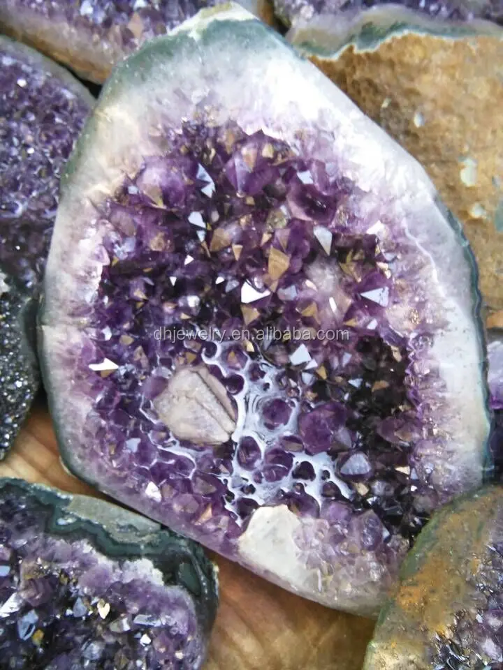 brazilian amethyst geode wholesale amethyst amethyst geode crystal cluster of factory direct sale
