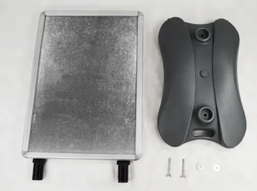 A1 aluminum alloy frame display outdoor movable double-sided water base poster display stand