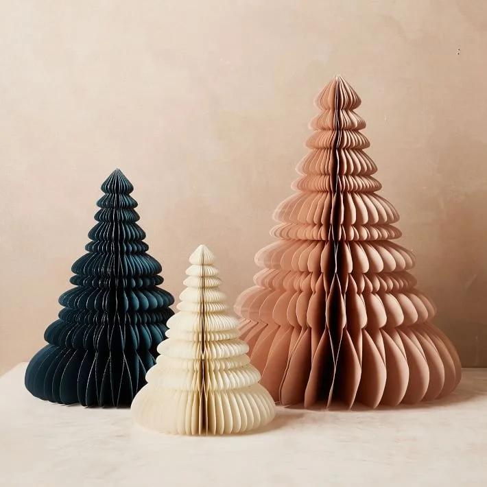 Window Display decoration Paper Accordion Paper Trees Home Decoration