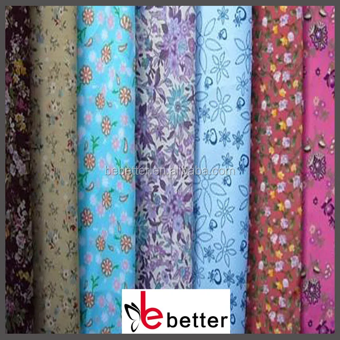 China Manufacturer Cheap TC Printed Pocketing Fabric