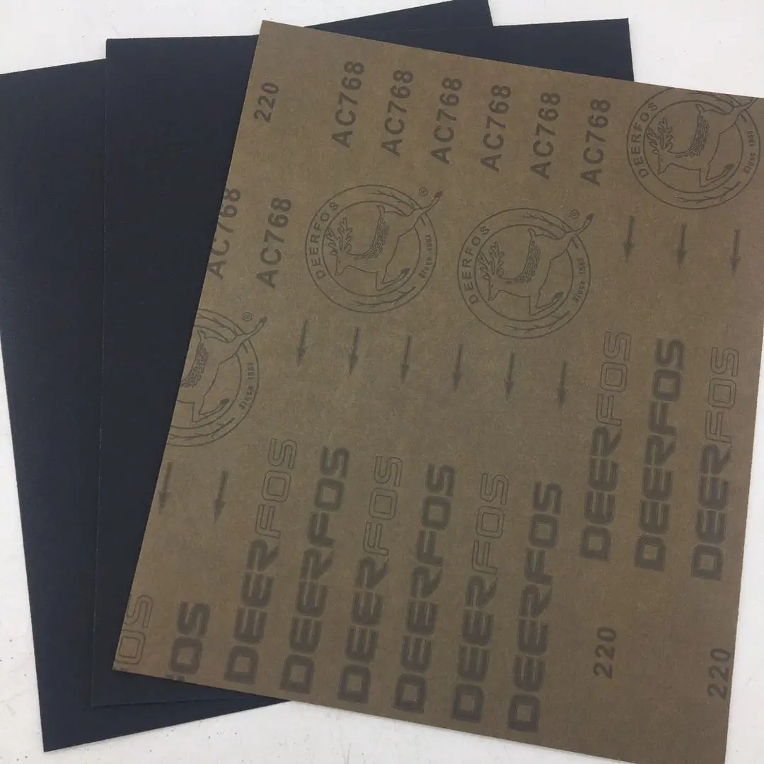 Factory Supplier waterproof sand paper suitable for India market flexible abrasive paper