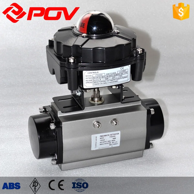 Pneumatic Valve switch position feedback Limit switch