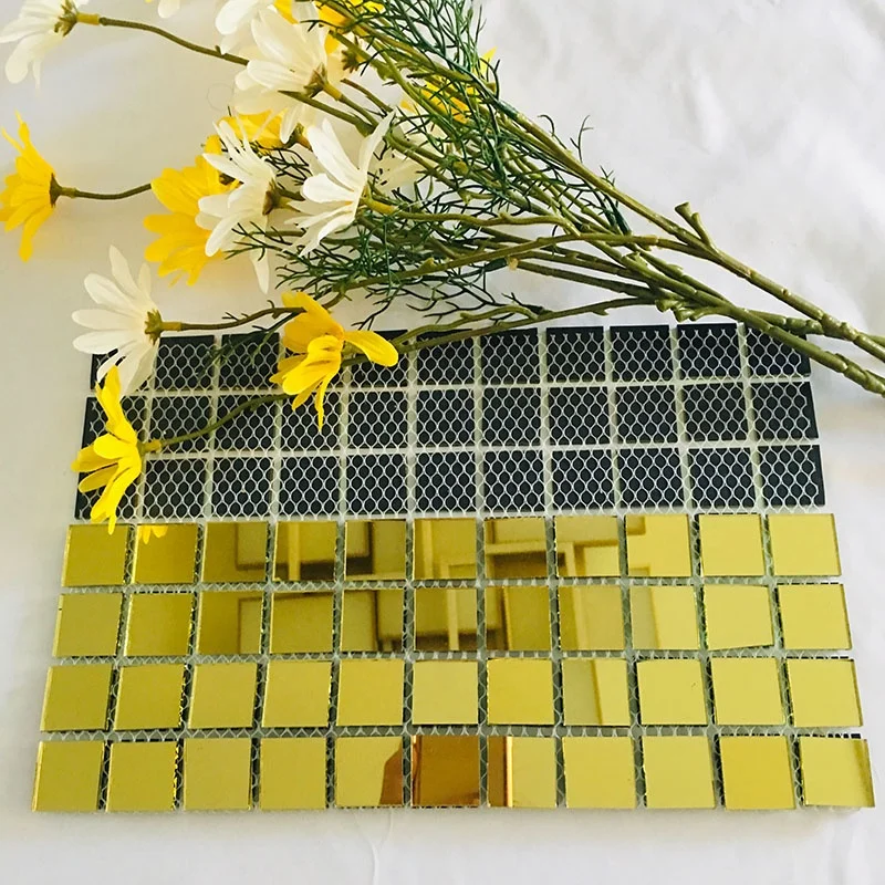 3.5mm 30*30cm factory price decorative glass mosaic