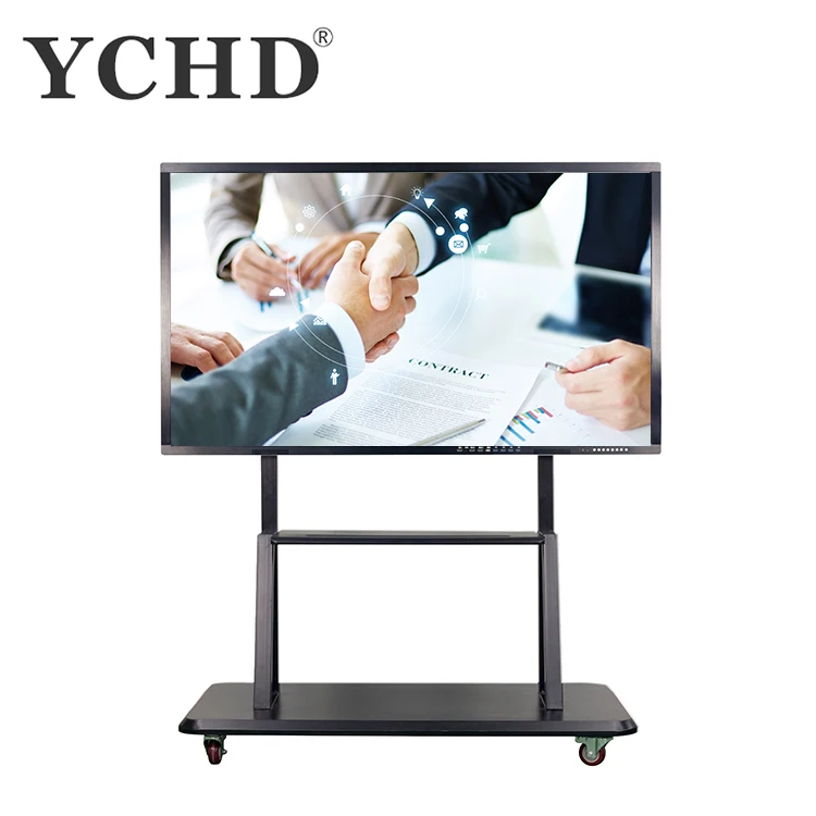 55inch Smart Flat Touch Panel Education Interactive Digital Whiteboard smart board for classroom