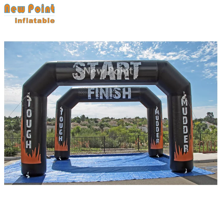 Guangzhou Full Printing Finish Line Inflatable Arch For Advertising