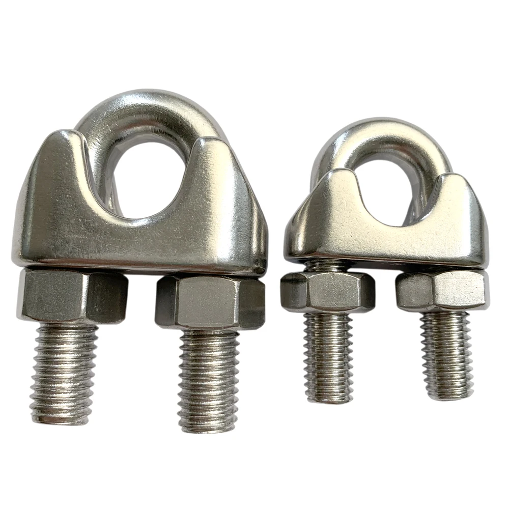 M13 Stainless steel 316 DIN741 Wire rope clip