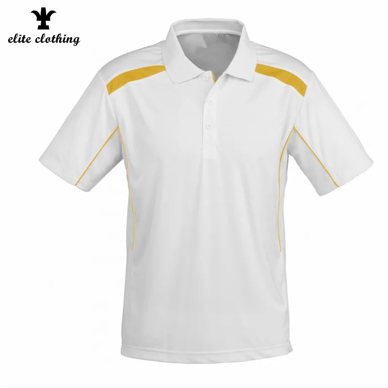 Wholesale Latest Design Mens White Cricket Jersey 2018