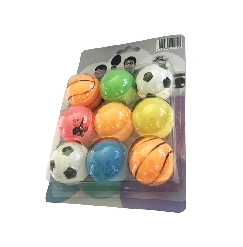 
Trending football soccer basketball style beer ball 40mm custom logo table tennis balls 