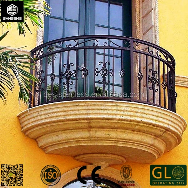 Cheap Durable Iron Grill Design for Veranda