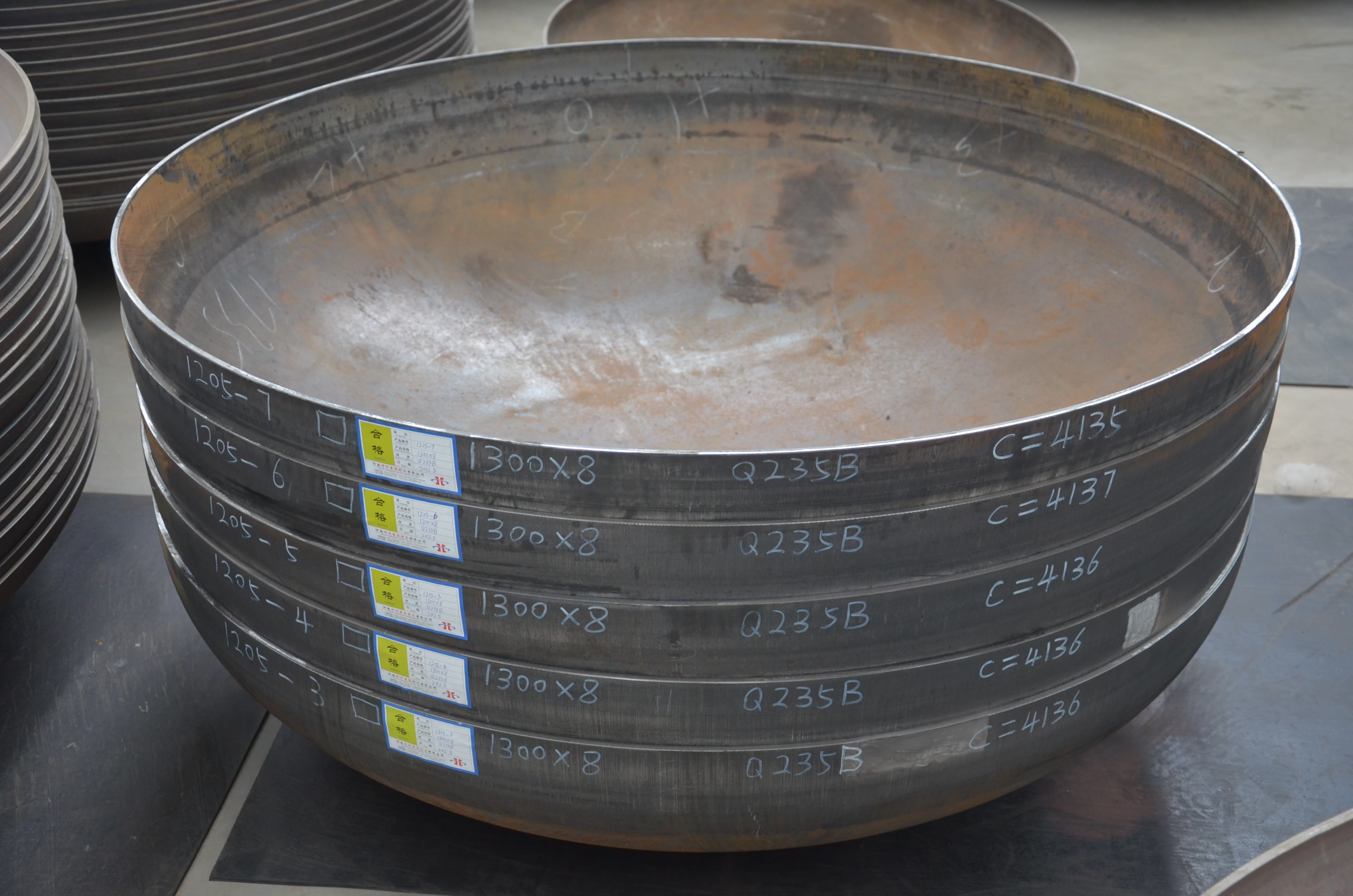 Pressure Vessel Elliptical Flat Heads tank Caps