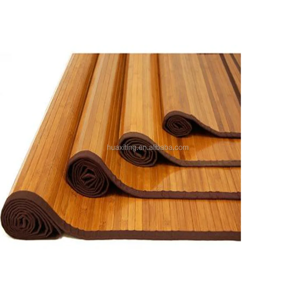 Stained Bamboo mat/Bamboo Carpet Rug Place Mat