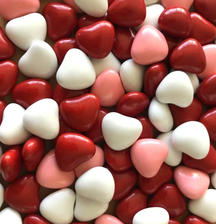 Sweet heart chocolate candy