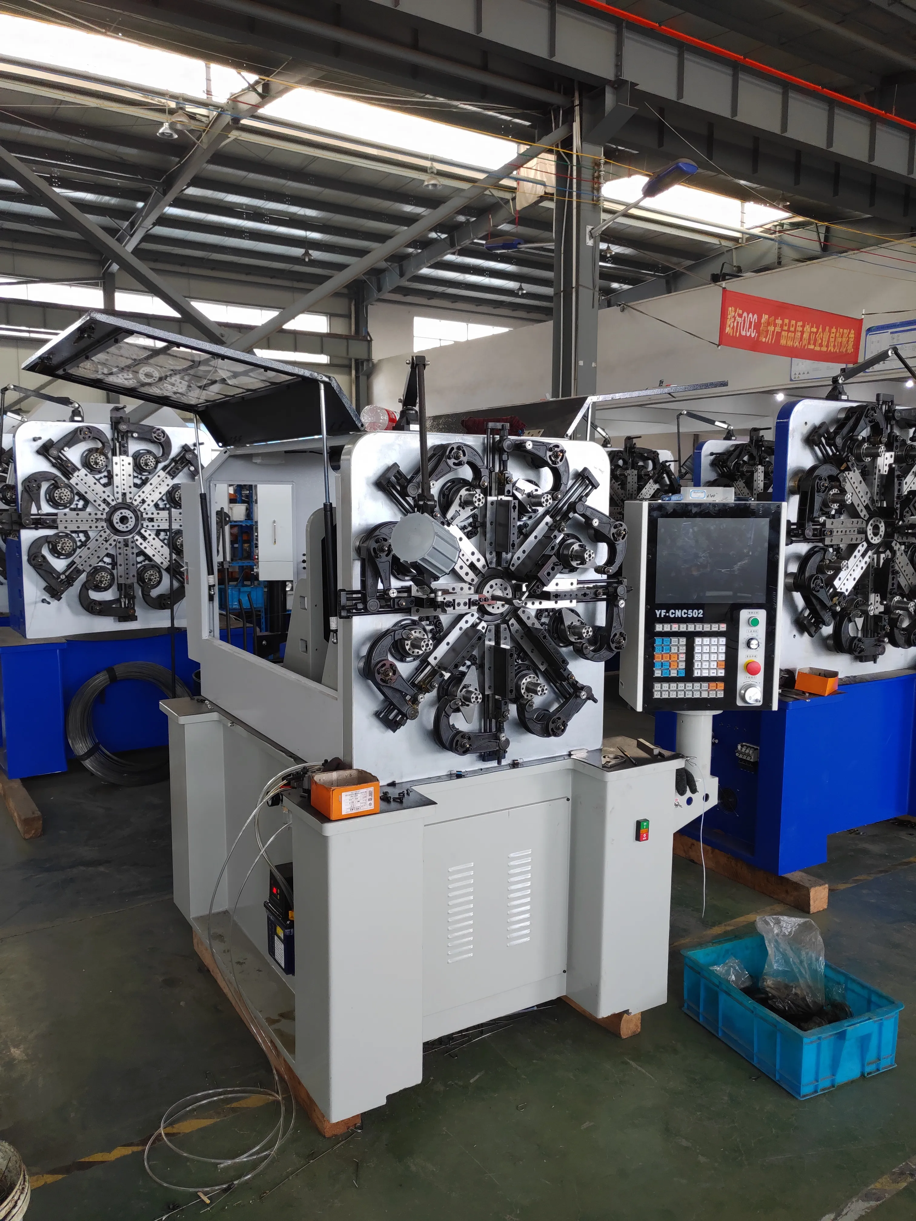 YF brand CNC-8525 Multi spring bender Hot Sale  Multi-axis CNC Wire Bending Machine