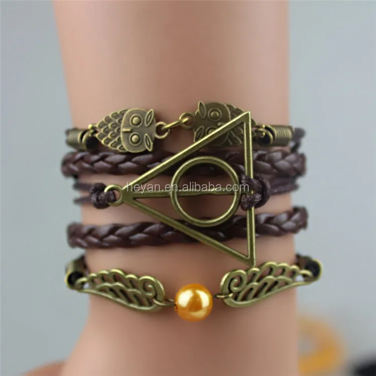 Hot men bracelet boys crochet bangle bracelet