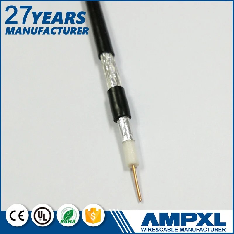 Горячие продажи PE/PVC RG59 RG6 SYV 75 3C-2V Коаксиальный Кабель для ВИДЕОНАБЛЮДЕНИЯ Коаксиальный Кабель