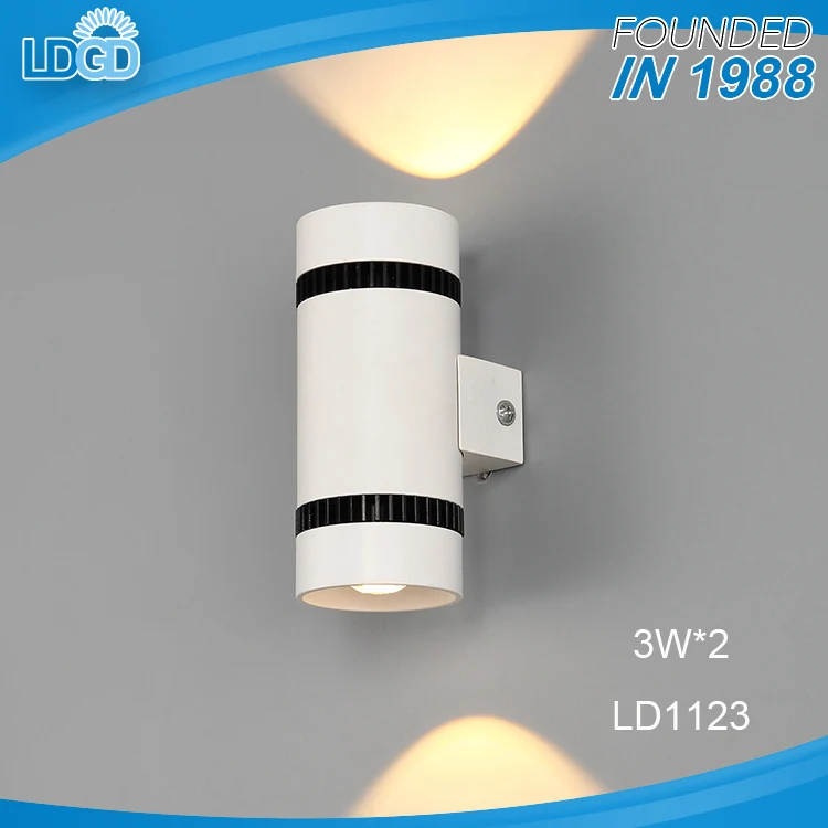 Hot Selling Aluminum Acrylic 5w Antique Swing Arm Hotel Room Indoor Wall Lamp For Sale