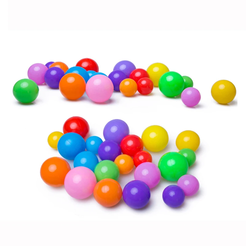 Wholesale 100pcs/lot Colorful Soft Plastic Ball Pit Balls Pool Toys Ball Toys
