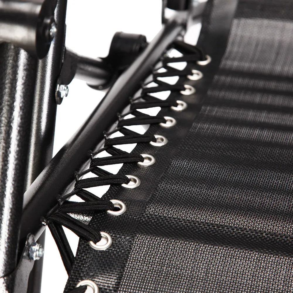 
Folding Zero Gravity Chair Recliner Chair With Cup Holder Tray 