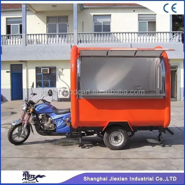JX-FR220i Food trailer caravan/ Buffet car / Popcorn food truck business for sale