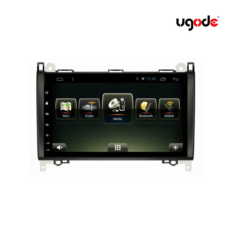 
ugode 9 inch full touch screen Auto GPS navigation Android 8.1 2 din B200 Vito DAB FM Car Radio 