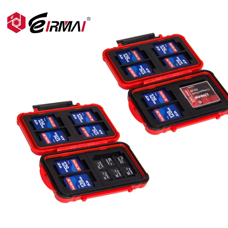 
Water Shock Resistant Protector Bag Memory Card Carrying Case Holder for SD/Micro SD/TF 