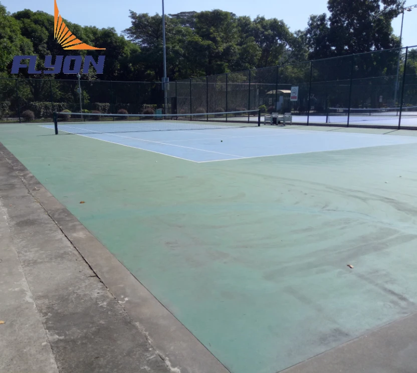 running track acrylic sports flooring pu paint badminton court mat