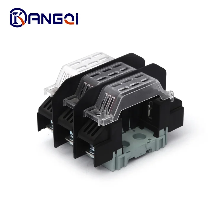 
HRC NT00/NH00 high Breaking Capacity and Low Voltage Usage blade fuse holder fuse and ceramic porcelain fuse base 