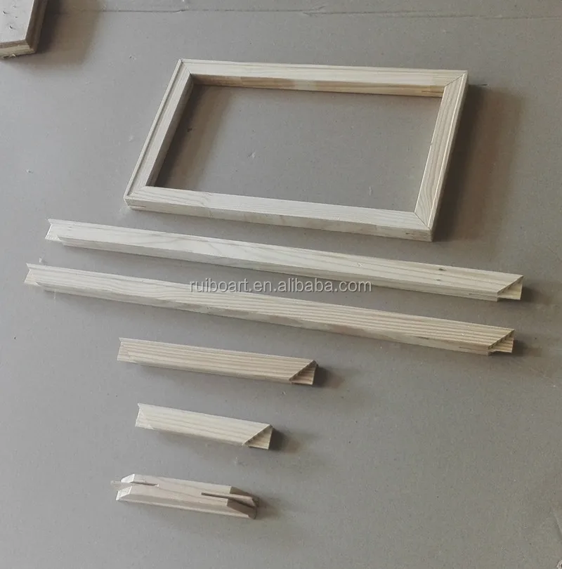 Canvas frame wood