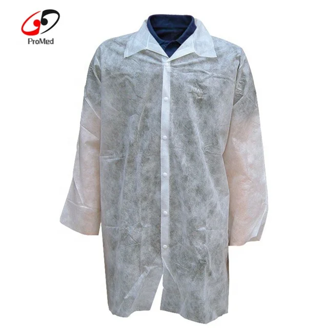 disposable polypropylene lab coats