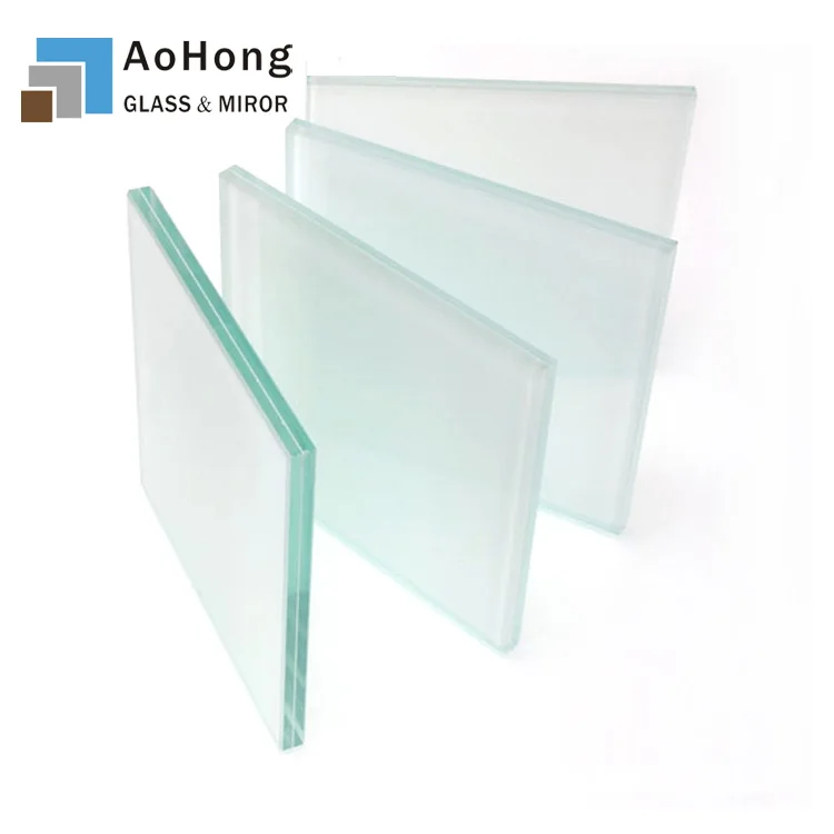 Milky White Laminated Glass Manufacturer Office Laminated Glass Partition  Wall Panel