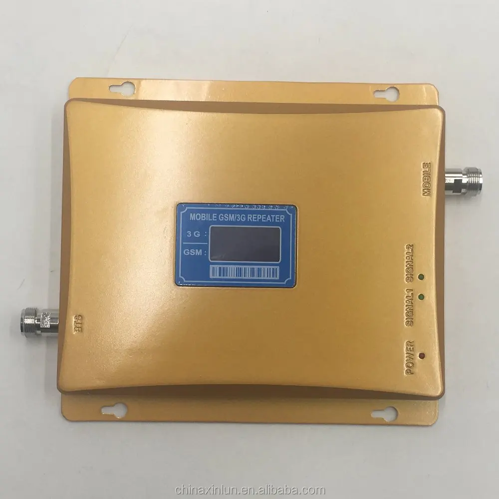 900 2100 GSM UMTS усилители сигнала мобильного телефона/ретранслятор для внутренних помещений с двойным жк-дисплеем