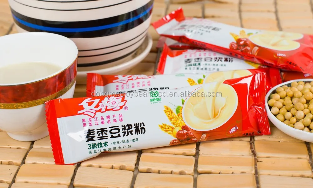 Chinese date and barley soya bean milk powder soy milk powder 30g