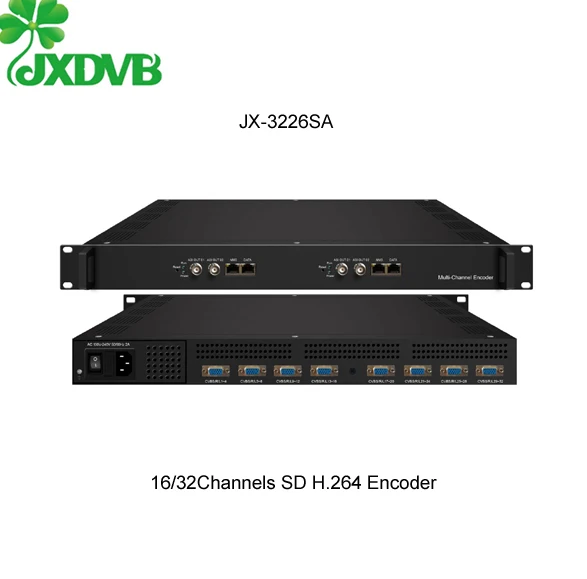 16 каналов SD H.264/Mpeg2 IP видео кодировщик