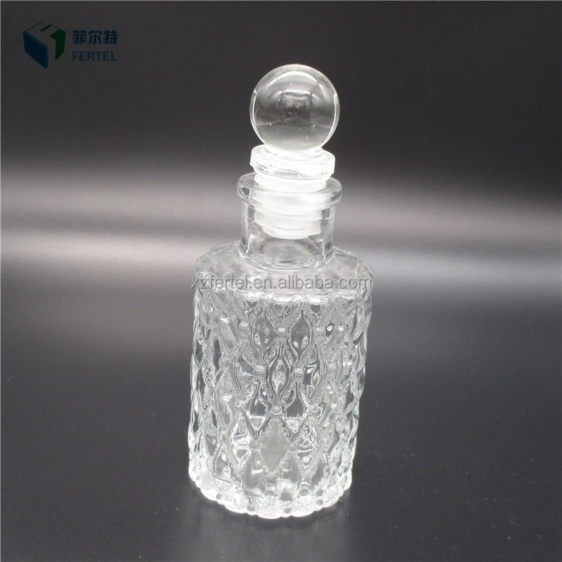 
Empty reed diffuser glass bottle with rattan sticks for aroma oil container 