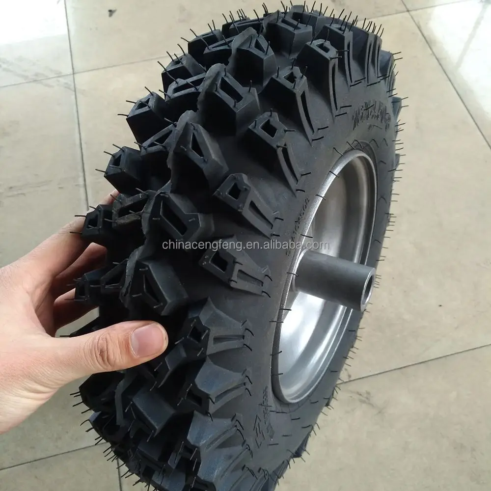 snow blower tire 4.80/4.00-8 tubeless ATV tire pneumatic rubber wheel 16x4.50-8