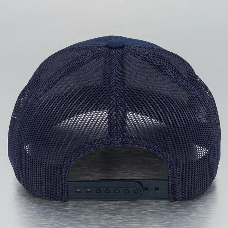 Blank Mesh Navy Caps Trucker Straight Wholesale Customised