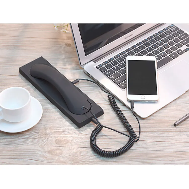
2021 New High quality desk receiver phone headset --Fashion hand-phone for mobile phone 