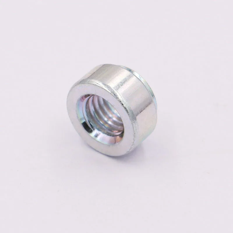 Precision custom steel threaded sheet metal self clinching nuts