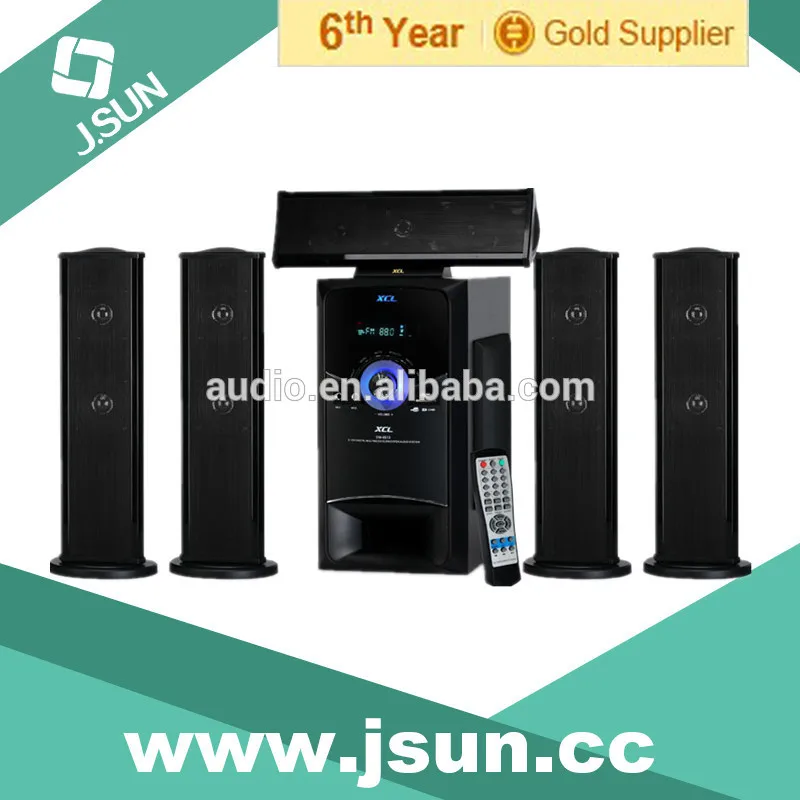 горячий продавать! деревянный шкаф домашний кинотеатр 5.1 спикер