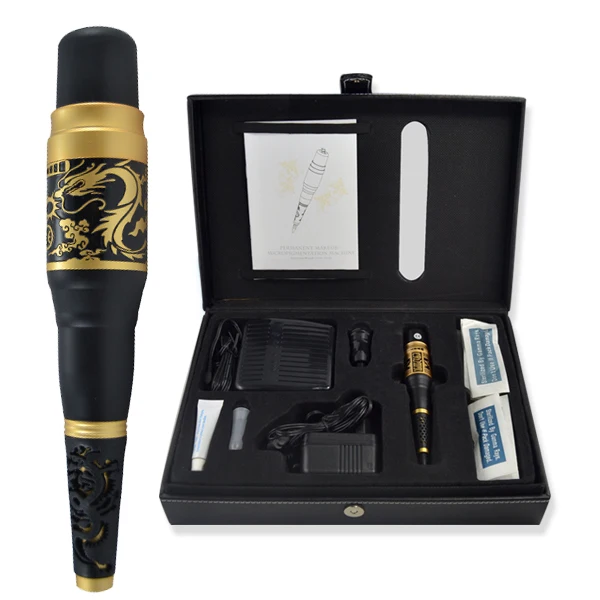 Высокого качества, постоянное Золотой Дракон татуировки